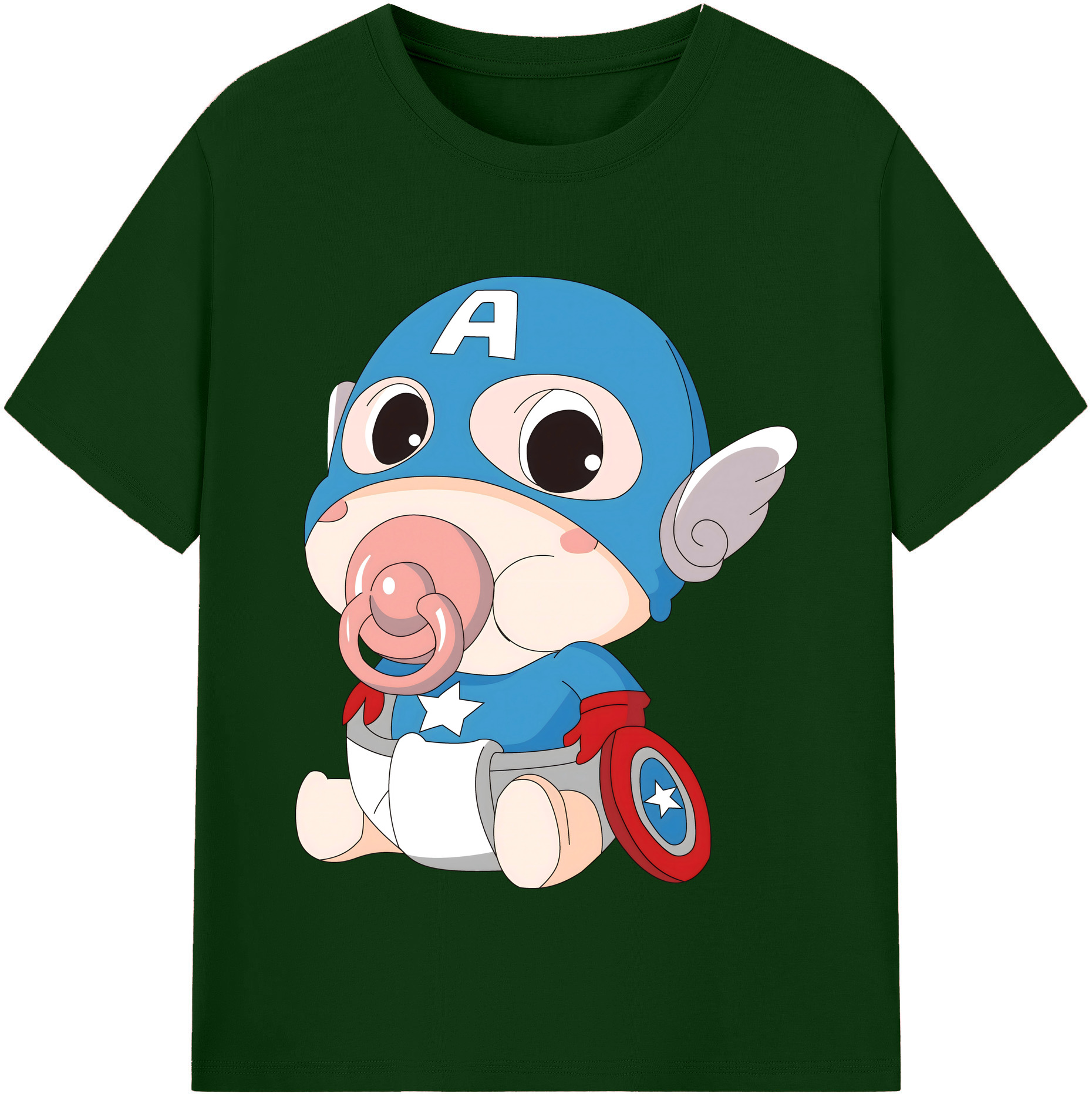 （画像用） アベンジャーズ The Avengers 綿100％半袖Tシャツ（フロントプリント）